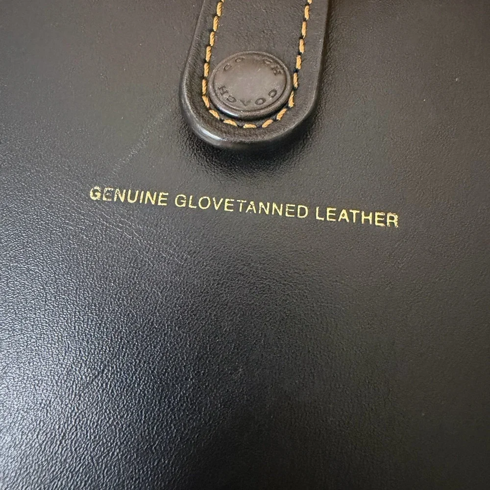 Coach Black Crossbody Bag with Studs#20115